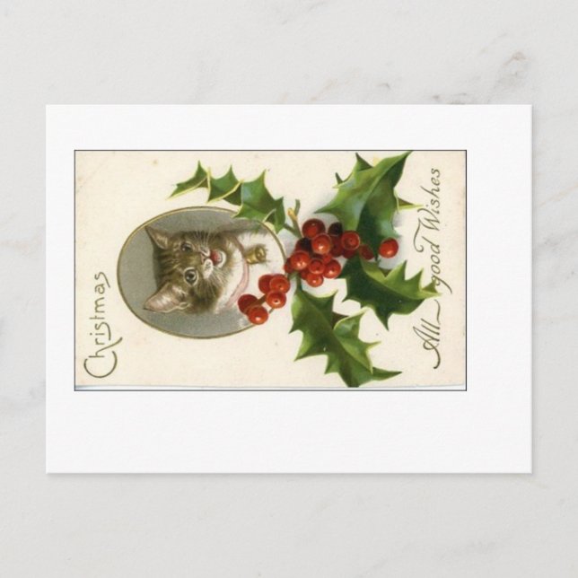 Cartes Pour Fêtes Annuelles Noël…. Tous les bons souhaits (Devant)