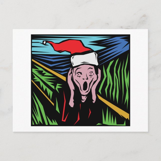 Cartes Pour Fêtes Annuelles Noël très drôle (Devant)