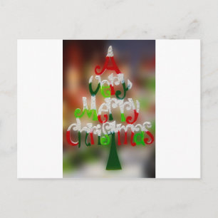 Cartes Pour Fêtes Annuelles noël très joyeux