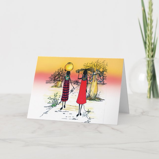 Cartes Pour Fêtes Annuelles Noël tropical (Devant)