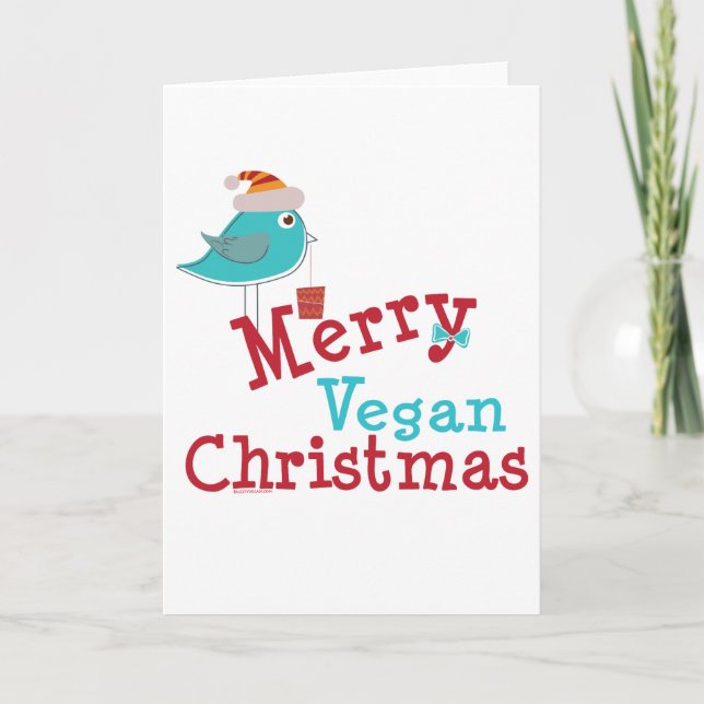 Cartes Pour Fêtes Annuelles Noël végétal (Devant)