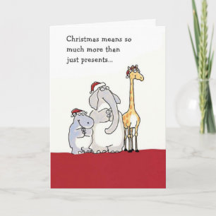 Cartes Pour Fêtes Annuelles Noël Veut Dire Beaucoup Plus Que...