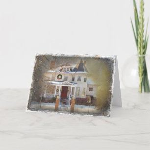 Cartes Pour Fêtes Annuelles Noël victorien