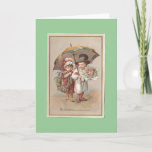 Cartes Pour Fêtes Annuelles Noël victorien