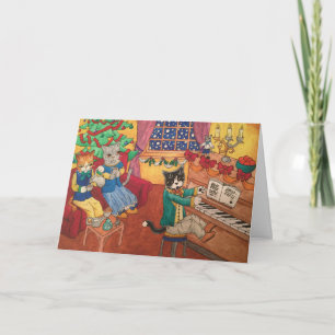 Cartes Pour Fêtes Annuelles Noël victorien