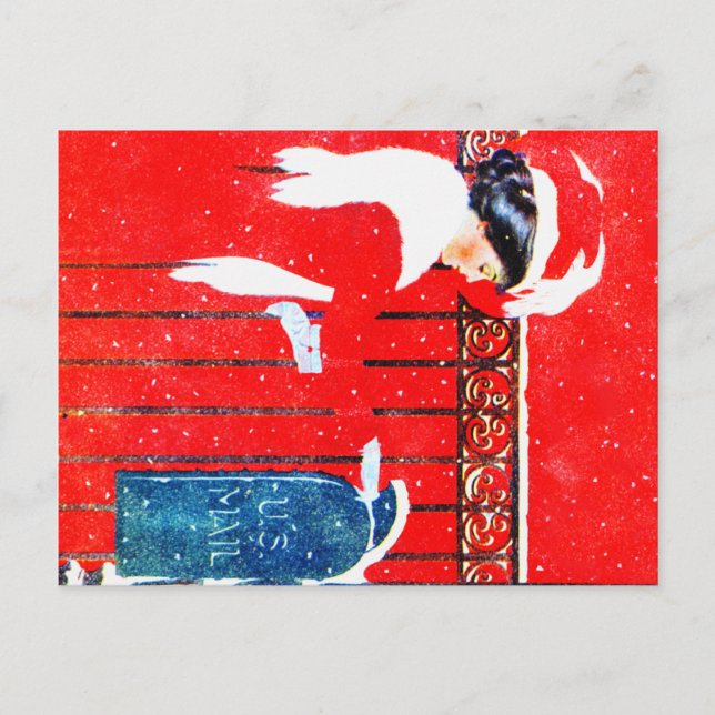 Cartes Pour Fêtes Annuelles Noël victorien de Coles Phillip (Devant)