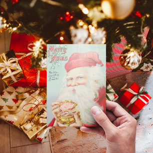 Cartes Pour Fêtes Annuelles Noël victorien Noël éclatant