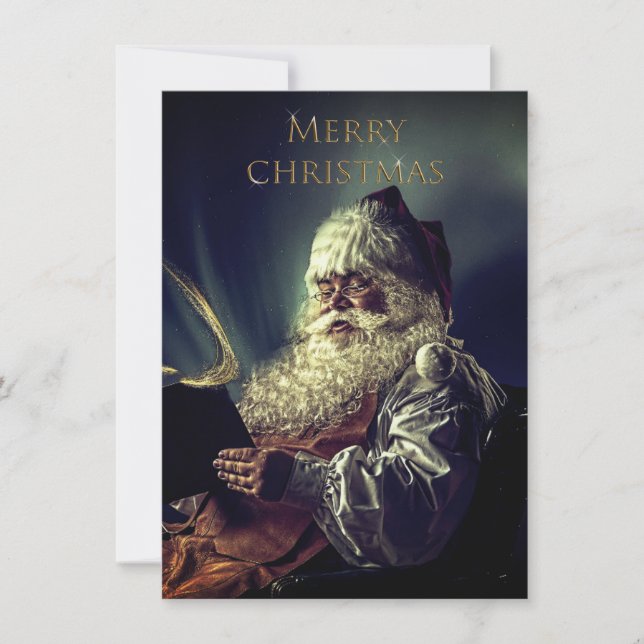 Cartes Pour Fêtes Annuelles Noël vintage (Devant)