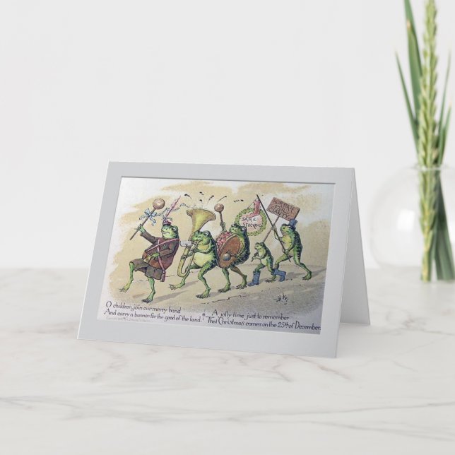 Cartes Pour Fêtes Annuelles Noël vintage (Devant)