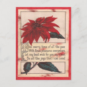 Cartes Pour Fêtes Annuelles Noël vintage