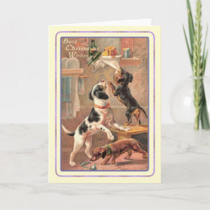 Cartes Pour Fêtes Annuelles Noël vintage