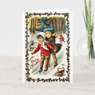 Cartes Pour Fêtes Annuelles Noël vintage
