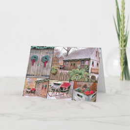 Cartes Pour Fêtes Annuelles Noël vintage