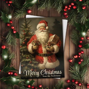 Cartes Pour Fêtes Annuelles Noël vintage