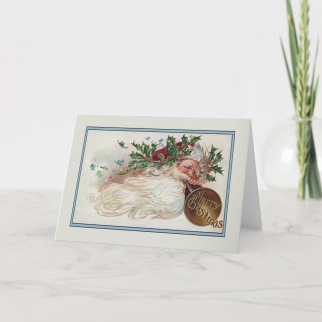 Cartes Pour Fêtes Annuelles Noël vintage (Devant)