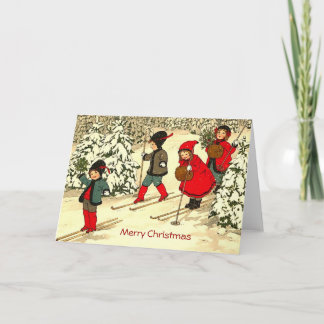 Cartes Pour Fêtes Annuelles Noël vintage