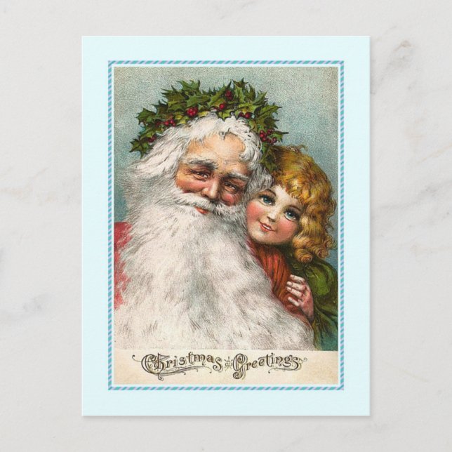 Cartes Pour Fêtes Annuelles Noël vintage (Devant)