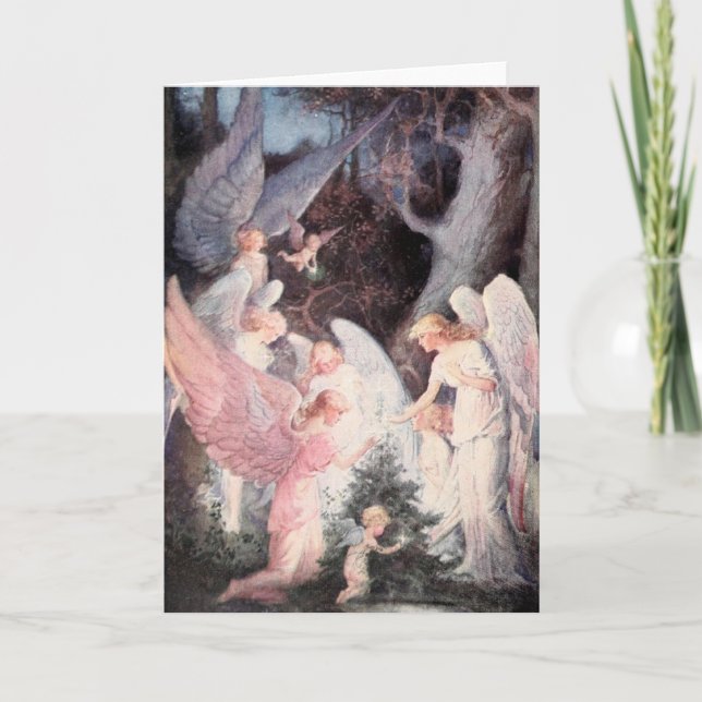 Cartes Pour Fêtes Annuelles Noël vintage (Devant)