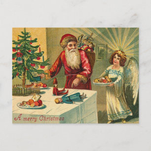 Cartes Pour Fêtes Annuelles Noël vintage