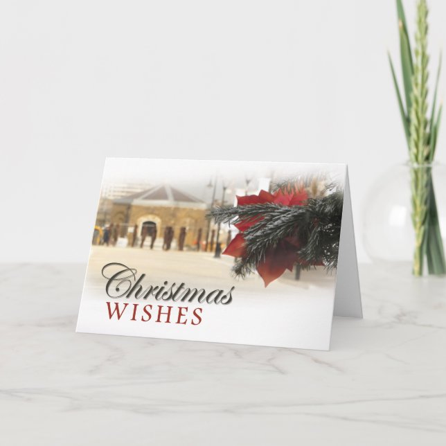 Cartes Pour Fêtes Annuelles Noël Woolwich Riverside (Devant)