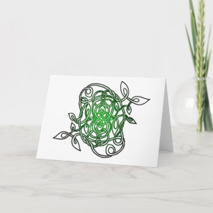 Cartes Pour Fêtes Annuelles Noeud celtique de "collection"