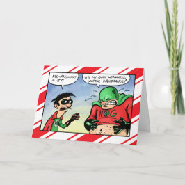 Cartes Pour Fêtes Annuelles Nog Man Lactose intolérant Noël