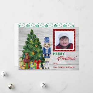 Cartes Pour Fêtes Annuelles Noisette de Noël Famille ou Enfants Photo