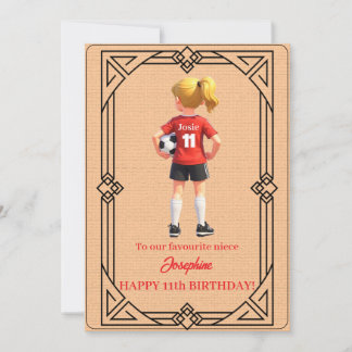 Cartes Pour Fêtes Annuelles Nom personnalisé Numéro et Texte Anniversaire Fill