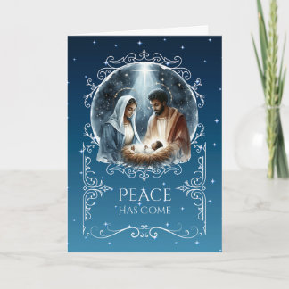 Cartes Pour Fêtes Annuelles Non-Photo Christmas Holiday Card African-American