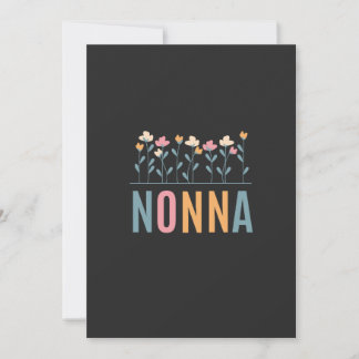 Cartes Pour Fêtes Annuelles Nonna Floral