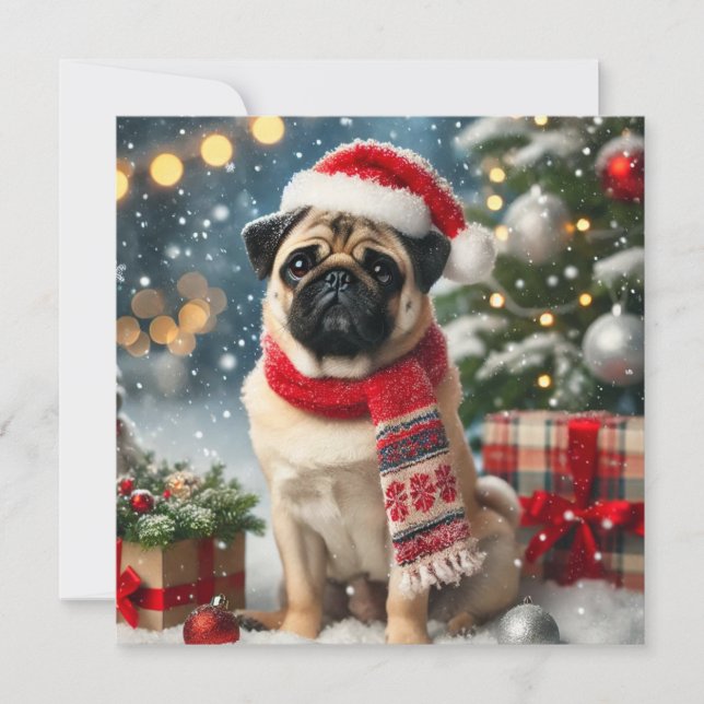 Cartes Pour Fêtes Annuelles Norman T Carlin Christmas Card (Devant)