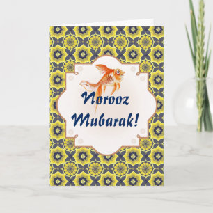 Cartes Pour Fêtes Annuelles Norooz Mubarak Khatam poisson