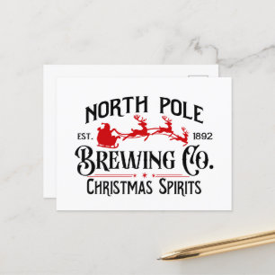 Cartes Pour Fêtes Annuelles North Pole Brewing Company