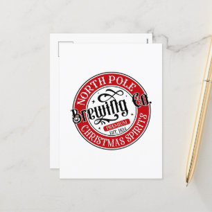 Cartes Pour Fêtes Annuelles North Pole Brewing Company