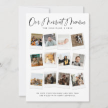 Nos souvenirs les plus joyeux multi-photo 
