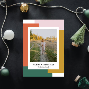 Cartes Pour Fêtes Annuelles Nostalgique brillant et coloré