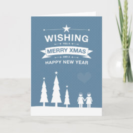 Cartes Pour Fêtes Annuelles Not Straight Design Merry Xmas Card