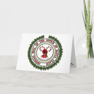 Cartes Pour Fêtes Annuelles Note du matin de Noël du Père Noël