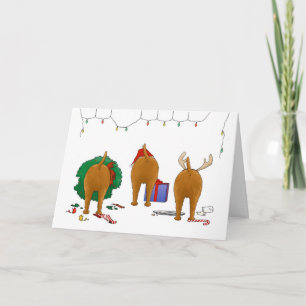 Cartes Pour Fêtes Annuelles Nothin' Butt An Irish Terrier Christmas