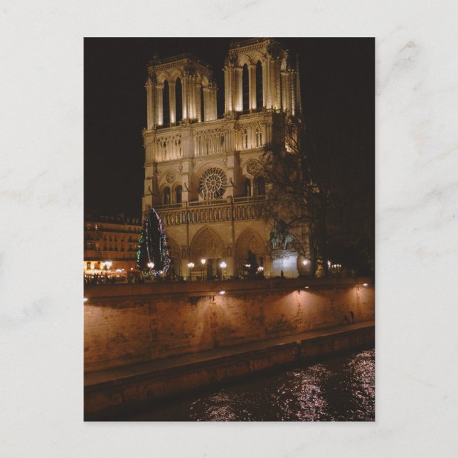 Cartes Pour Fêtes Annuelles Notre Dame De Paris (Devant)