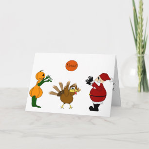 Cartes Pour Fêtes Annuelles N'oubliez pas Thanksgiving