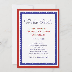 Cartes Pour Fêtes Annuelles Nous le Peuple Semiquincentenaire 1776 Amérique 25