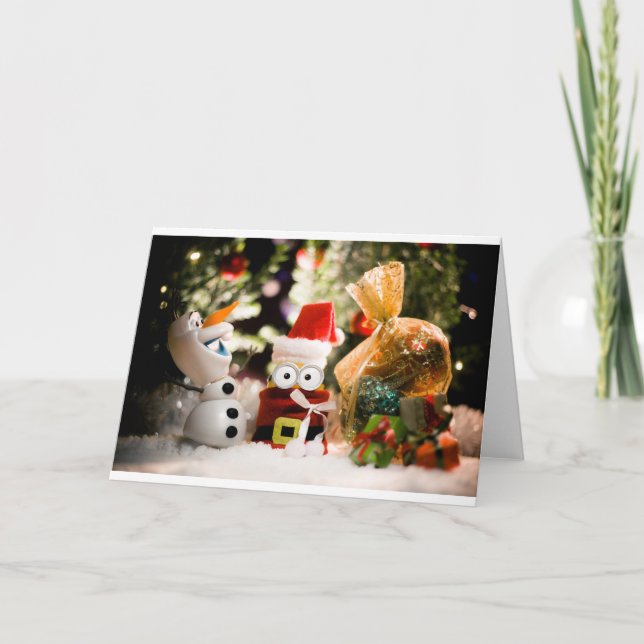 Cartes Pour Fêtes Annuelles Nous vous aimons ! (Devant)