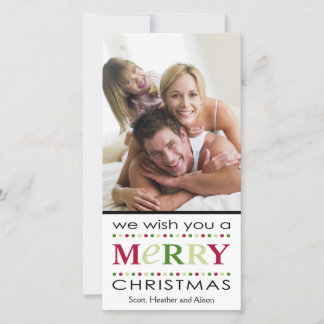 Cartes Pour Fêtes Annuelles Nous Vous Souhaitons Un Joyeux Noël