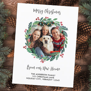 Cartes Pour Fêtes Annuelles Nouveau Accueil Photo Verdure Wreath Christmas Mov