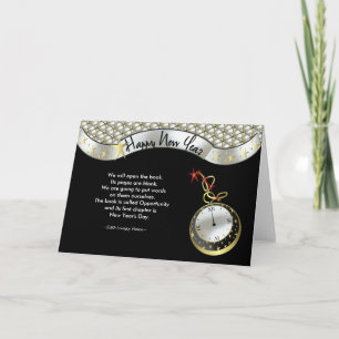 Cartes Pour Fêtes Annuelles Nouveaux débuts