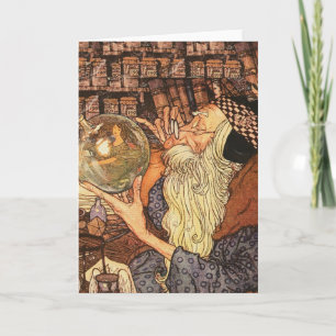 Cartes Pour Fêtes Annuelles Nouvel An Antique Père