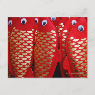 Cartes Pour Fêtes Annuelles Nouvel An chinois Poisson rouge
