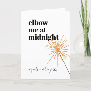 Cartes Pour Fêtes Annuelles Nouvel an Distant socialement 2020 Do-Over Humour
