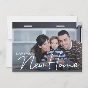Cartes Pour Fêtes Annuelles Nouvel An Nouveau Accueil Famille Photo Nouveau